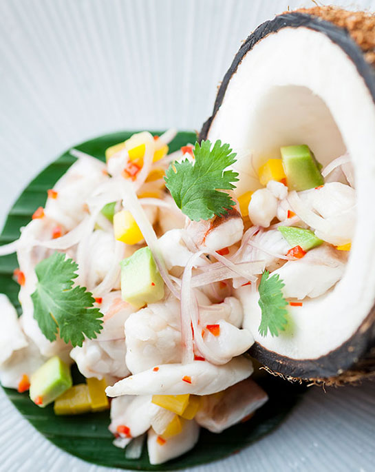 Recipe Truffle Seafood Ceviche