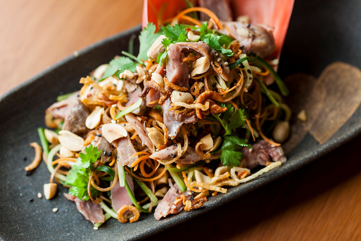 recipe duck banana salad